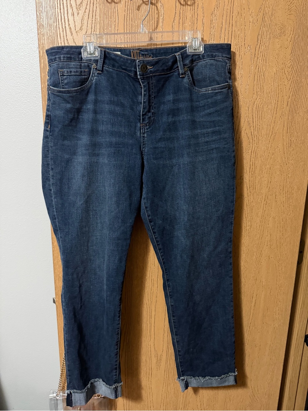 Kut from the Kloth Dark Indigo Cropped Jeans